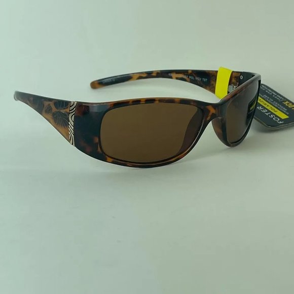 SG00740 Classic Maxblock Sunglasses For Women Rectangle, 100% UVA Wrap Polarized - Picture 1 of 6